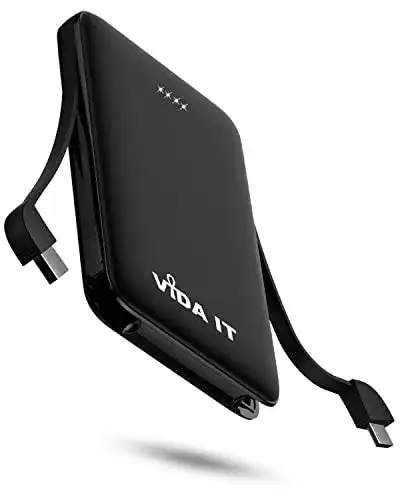 Powerbank 5000 mAh Vida IT Mini Powerbank Externe Batterie