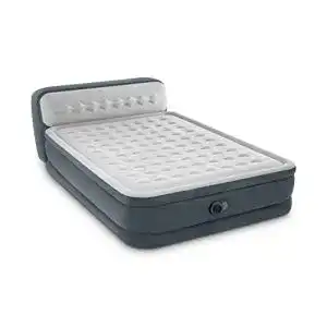 Intex Luftbett 64448ND DuraBeam UltraPlush mit Kopfteil und 220V Pumpe