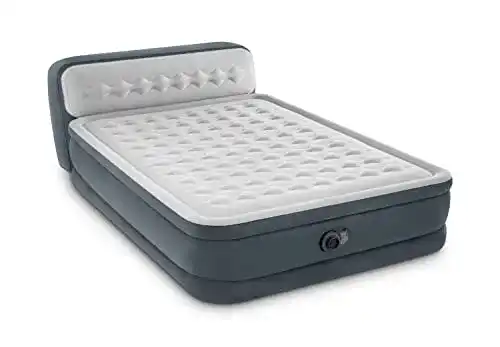 Intex Luftbett 64448ND DuraBeam UltraPlush mit Kopfteil und 220V Pumpe