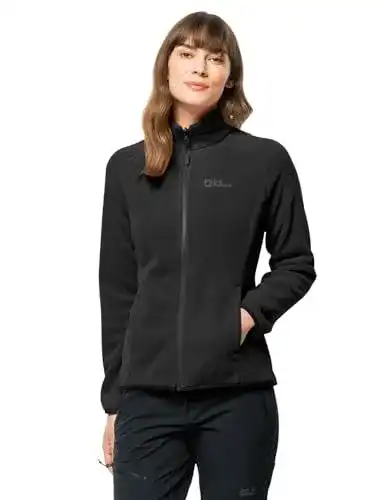 Jack Wolfskin Damen Moonrise Fleecejacke Schwarz XS EU