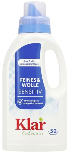 Feinwaschmittel Klar Ecosensitive für Wolle und Seide 500ml