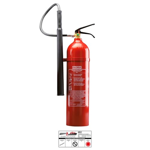 CO₂ Feuerlöscher Mbs Fire Gloria KS 5 ST 5kg für elektrische Anlagen