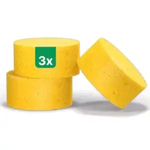 Autoschwamm Set für Politur und Pflege von Holz und Leder