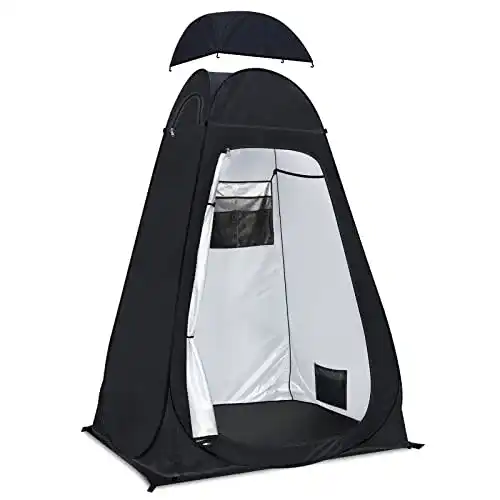 Duschzelt Riggoo Camping Toilettenzelt Pop Up Umkleidezelt