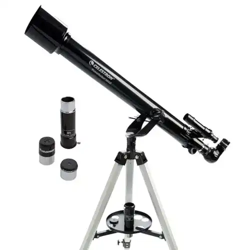 Celestron PowerSeeker 60AZ Teleskop für Einsteiger und Fortgeschrittene