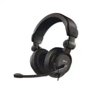 Trust Como Over-Ear Kopfhörer mit Mikrofon und 3,5 mm Anschluss