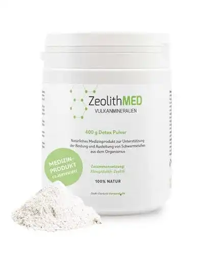 Darmreiniger ZeolithMED Vulkanmineralien für Detox-Kuren