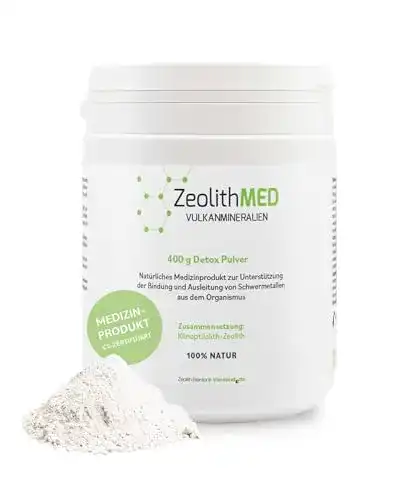 Darmreiniger ZeolithMED Vulkanmineralien für Detox-Kuren