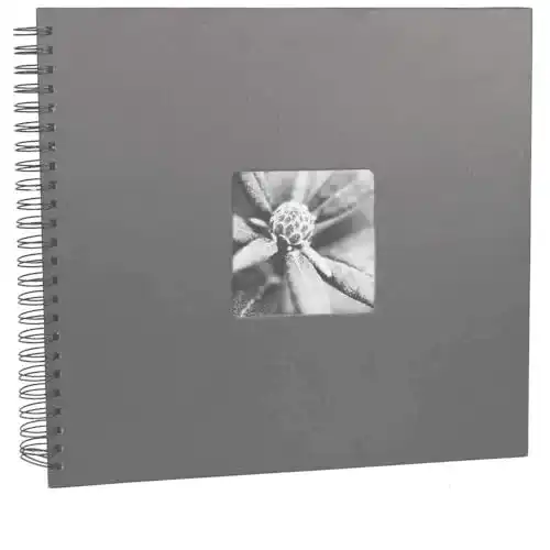 Hama Jumbo Fotoalbum 36×32 cm mit 50 schwarzen Seiten