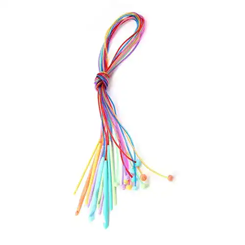 Tunesisches Häkelnadel Set von Heepdd, 12 Stück mit Kabel