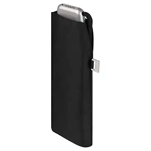 Doppler Taschenschirm Carbonsteel Slim Uni Kompakter Mini Regenschirm