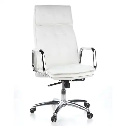 Bürostuhl Weiß Hjh Office 600922 Chefsessel Villa 20