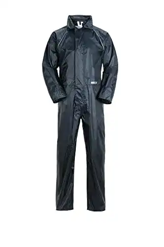 Motorrad-Regenkombi Planam Herren Outdoor Regenoverall Aqua