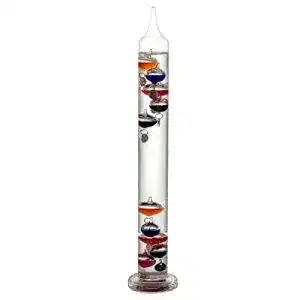 Galileo-Thermometer Signes Grimalt mit Glasröhre 44 cm
