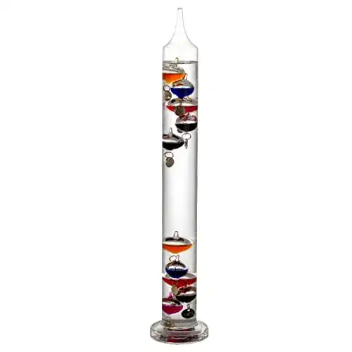Galileo-Thermometer Signes Grimalt mit Glasröhre 44 cm