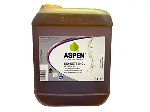 Bio-Sägekettenöl Greenstar Aspen 5L im Kunststoffkanister