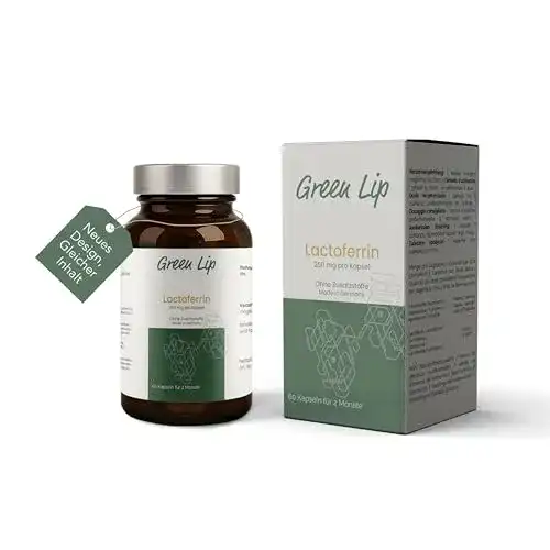 Lactoferrin Green Lip 250 mg Hochdosierte Kapseln für 60 Tage