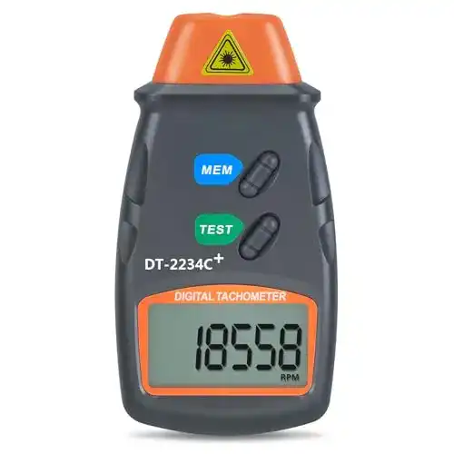 Drehzahlmesser von Fitnate – Präzise Messung bis 99.999 U/min
