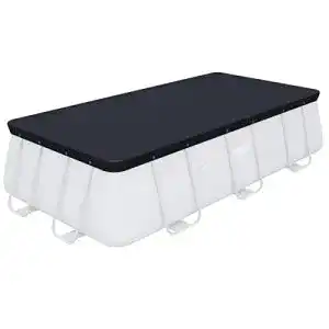 Bestway Flowclear PVC-Abdeckplane für eckige Pools 396 x 185 cm