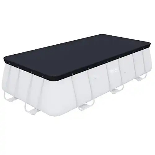 Bestway Flowclear PVC-Abdeckplane für eckige Pools 396 x 185 cm