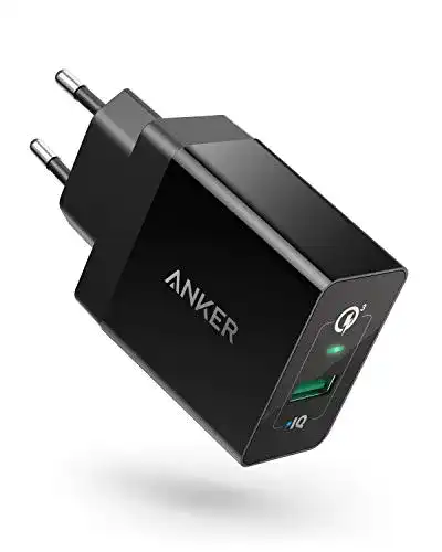 Anker Powerport+ 1 Schnellladegerät für iPhone mit Quick Charge 3.0