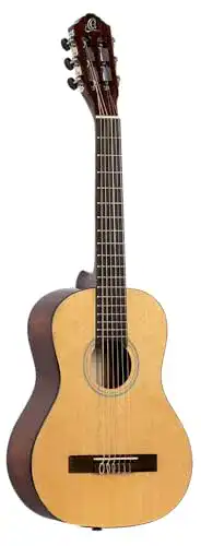 Ortega Gitarre 1/2 Konzertgitarre – Student Series – Fichte, Katalpa, Hochglanz