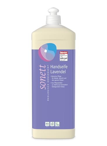 Bio Flüssigseife Sonett Handseife Lavendel 1 Liter