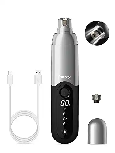 Krallenschleifer für Hunde und Katzen mit LED Licht und USB Aufladung