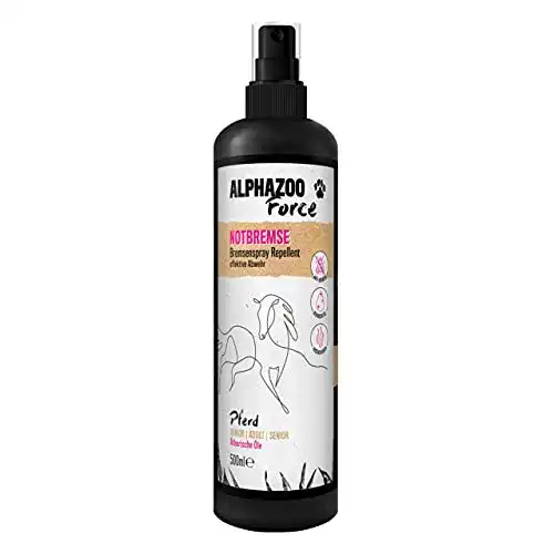 Fliegenspray für Pferde von alphazoo NotBremse Insektenschutzmittel