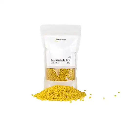 Bienenwachs Wachsmann 100% reines 250 g Pastillen für verschiedene Anwendungen