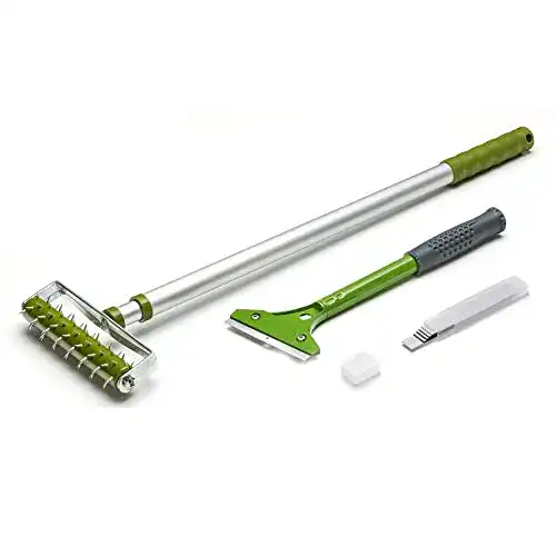 Tapetenigel Colorus Tapetenentferner Set 3-teilig mit Tapetenschaber