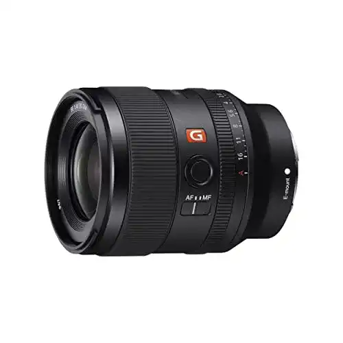 Sony E-Mount Objektiv SEL-35F14GM für Vollformat Kameras