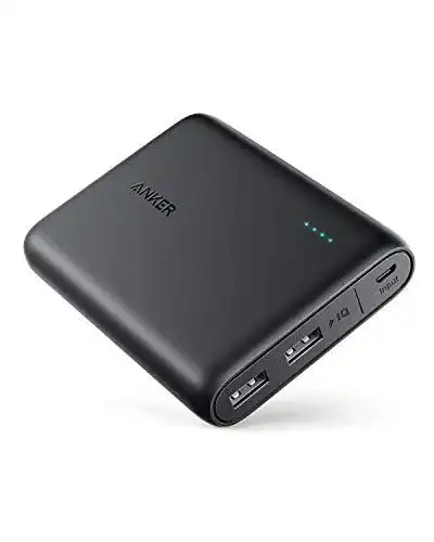 Anker PowerCore 13000mAh Powerbank mit zwei USB-Ports