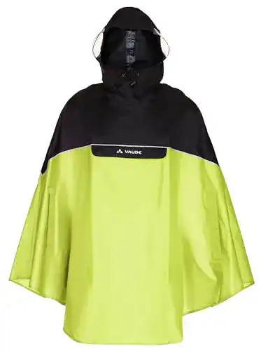 Regenponcho VAUDE Covero II in Lemon Größe S