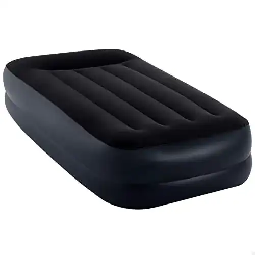 Doppel-Luftmatratze Intex Twin Pillow Rest Raised mit integrierter Pumpe