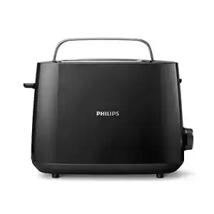 Mini-Toaster von Philips mit 2 Toastschlitzen und 8 Bräunungsstufen