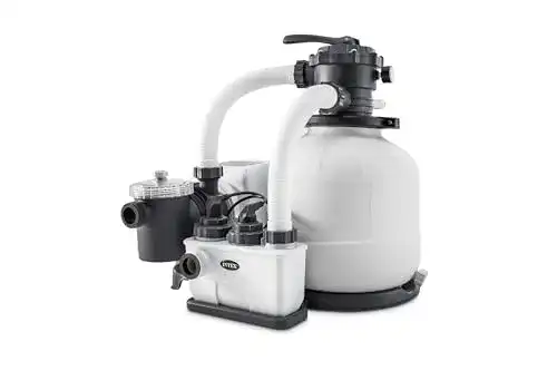 Intex 26676 Sandfilterpumpe Krystal Clear mit Salzwassersystem