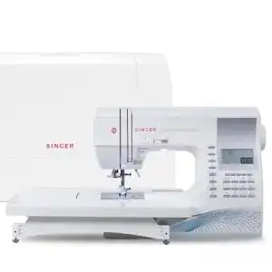 Nähmaschine Singer 9960 mit Zubehör-Set für Quilting und Nähen