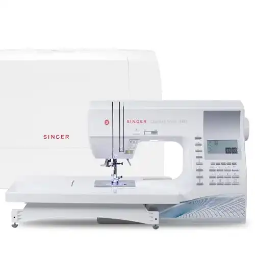 Nähmaschine Singer 9960 mit Zubehör-Set für Quilting und Nähen