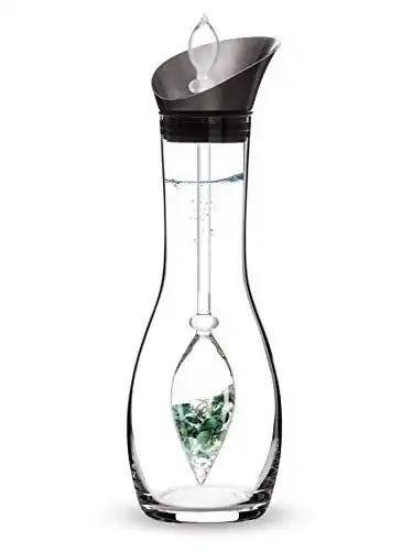 Vitajuwel Era Vitality Edelsteinwasserset mit Smaragd und Bergkristall