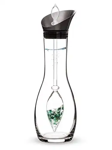 Vitajuwel Era Vitality Edelsteinwasserset mit Smaragd und Bergkristall