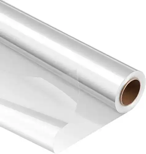 Cellophanfolie klar 80cm x 30m – transparente Geschenkverpackung