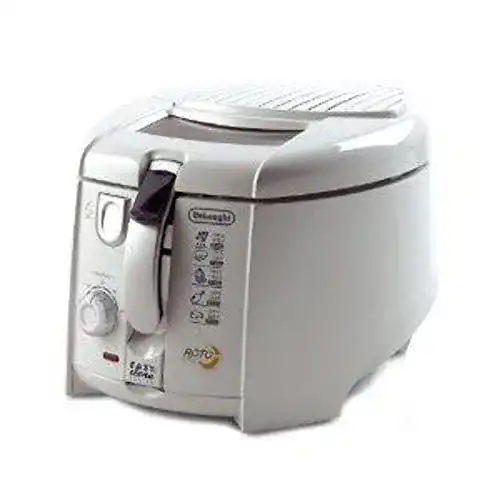 Fritteuse De’Longhi RotoFry F28311.W mit 1 kg Fassungsvermögen