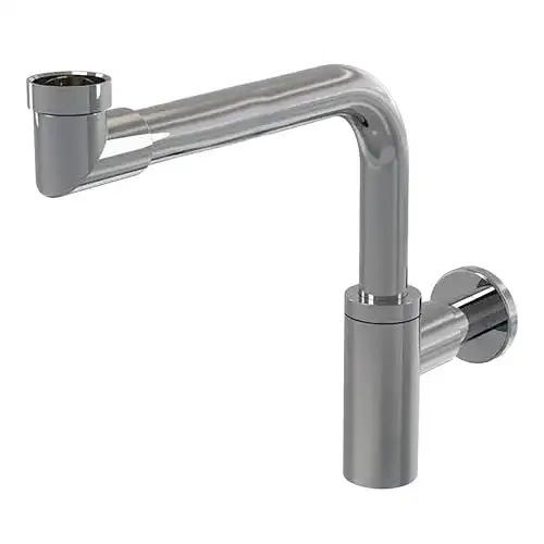 Raumsparsiphon NEG Design NX65R für Waschbecken und Waschschalen