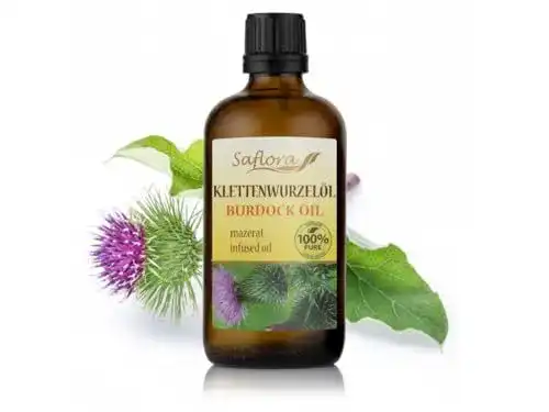 Klettenwurzelöl Saflora 100 ml – Natürliches Arctium Lappa Öl