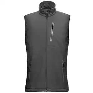 Fahrradweste für Herren – Leichte Softshell Weste in Grau