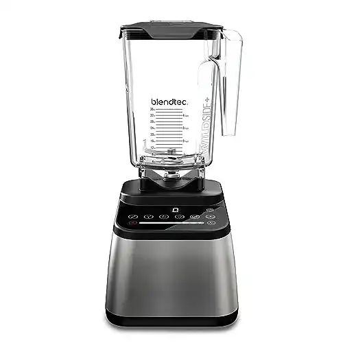 Blendtec Designer 650 Mixer in Silber Metallic