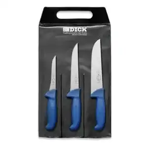 Fleischermesser F. DICK 8255300 Messer-Set 3T Ergo Grip
