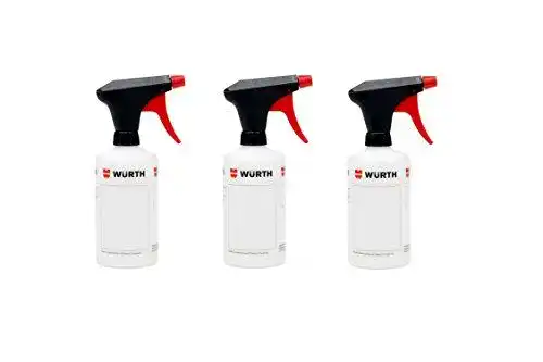 Wuerth Handsprüher 3x Pump-Sprühflasche universell einsetzbar 500ml