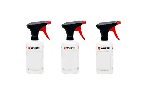 Wuerth Handsprüher 3x Pump-Sprühflasche universell einsetzbar 500ml